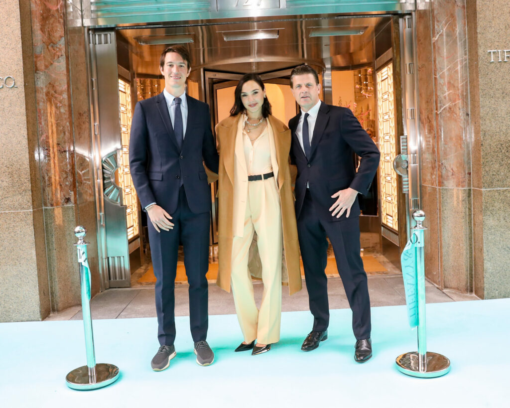 House ambassador Gal Gadot leads Tiffany Landmark ribbon-cutting ceremony